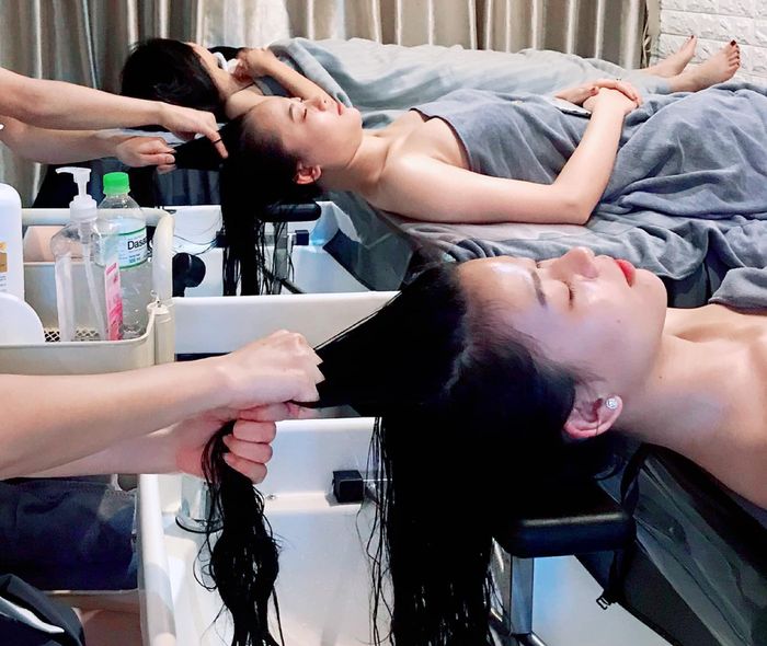 Hình ảnh thư giãn tại Vân Anh Beauty Center