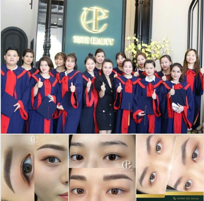 Không gian đào tạo hiện đại tại Tete Beauty & Academy