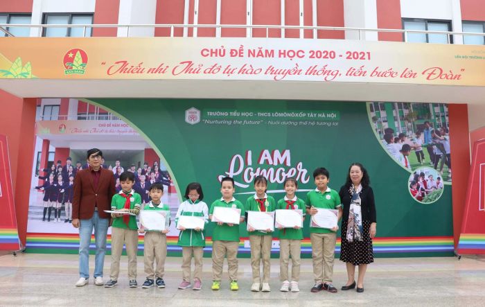 Hình ảnh sinh động về các hoạt động học tập và thể thao tại Trường Liên Cấp Lômônôxốp Tây Hà Nội