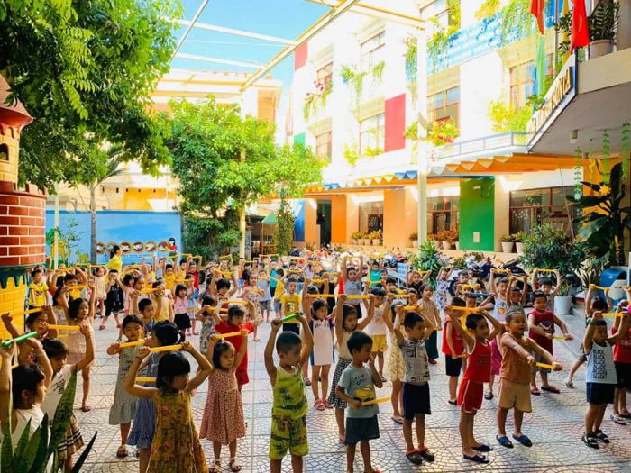 Không gian học tập tại Mầm non Sơn Ca