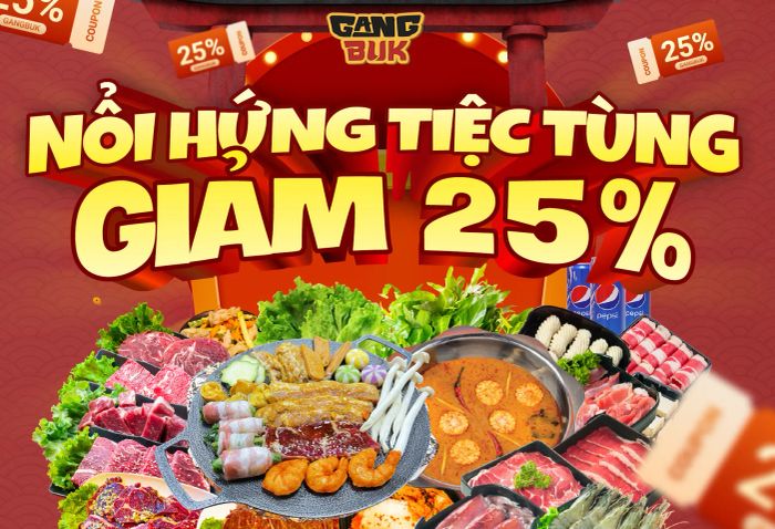 Lẩu Nướng GangBuk - Hình ảnh sống động về bữa tiệc nướng lẩu đẳng cấp