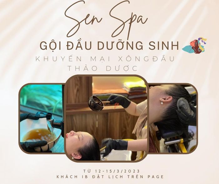 Không gian sang trọng tại Sen Dưỡng Tâm Spa