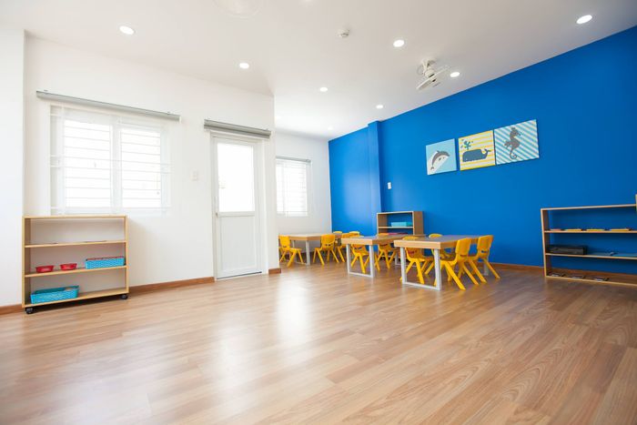 Hình ảnh khu vui chơi ngoài trời tại Global Academy cơ sở Nhiêu Tứ