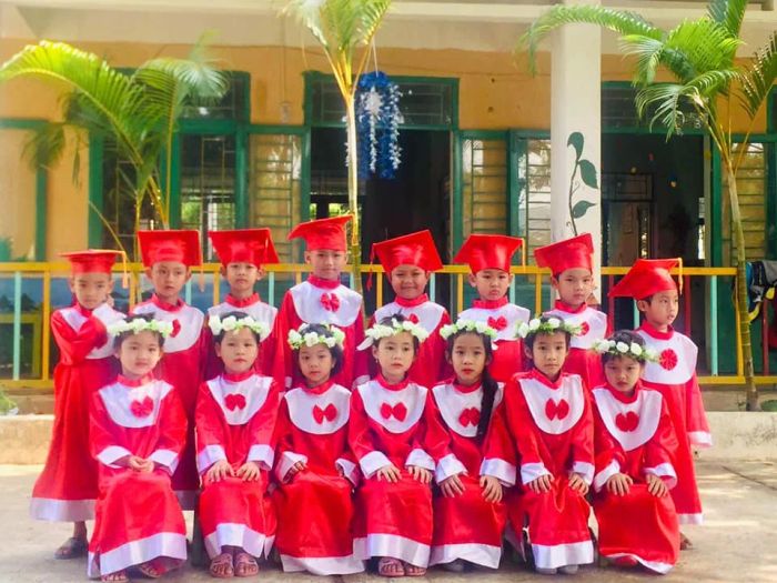 Giờ học ngoài trời đầy niềm vui tại Mầm non Ban Mai