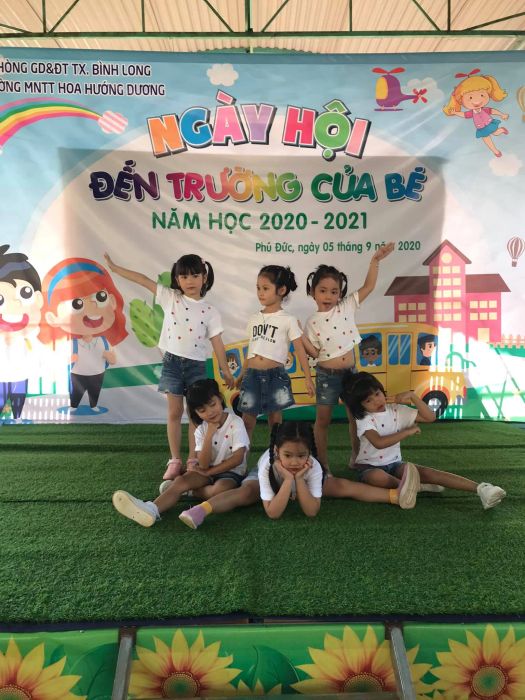 Hình ảnh không gian học tập tại Trường Mầm non Hoa Hướng Dương
