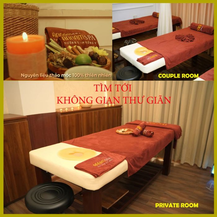 Góc thư giãn đậm chất thiền tại AnNam Spa Tên Lửa