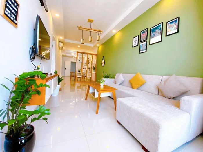 Không gian xanh tại Mộc Homestay Vũng Tàu