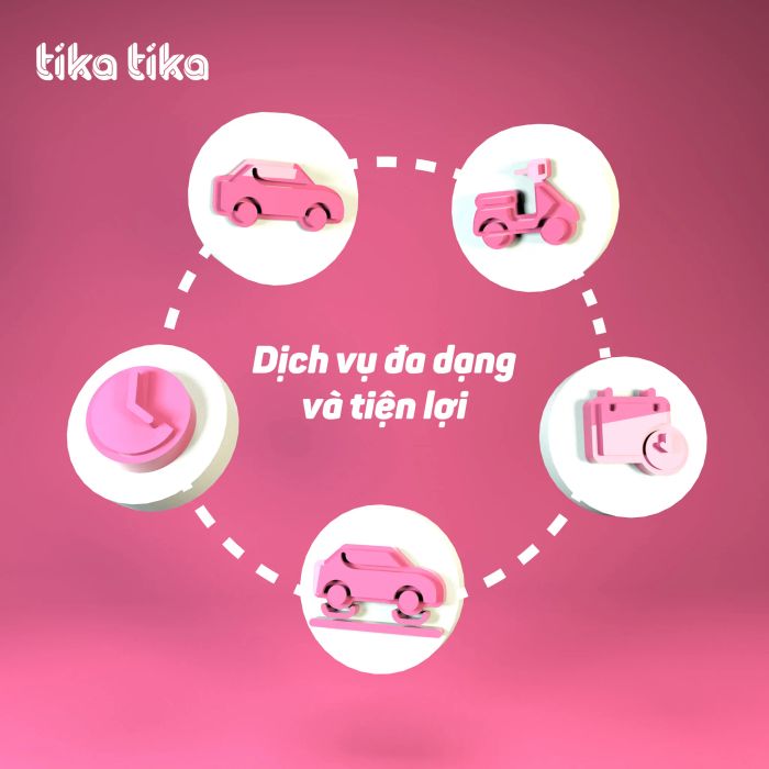 Tika Tika - Ứng Dụng Lái Xe Hộ hình ảnh 2