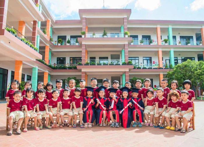 Trường Mầm Non Khai Tâm qua góc nhìn mới - Không gian học tập và vui chơi đầy sáng tạo, nơi mỗi khoảnh khắc đều là cơ hội khám phá.