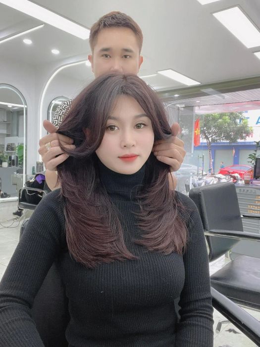 Hình ảnh thực tế về không gian đào tạo tại 1800 HAIR SALON