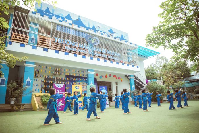 Không gian học tập hiện đại tại Trường Mầm non Tư thục Bé Ngoan - Ảnh 1