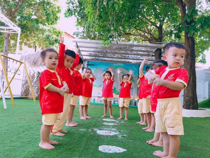 Hình ảnh cơ sở vật chất hiện đại tại Trường Mầm Non Quốc Tế Úc Châu