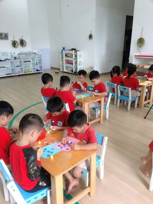 Lớp học Montessori chuẩn quốc tế tại Mickey