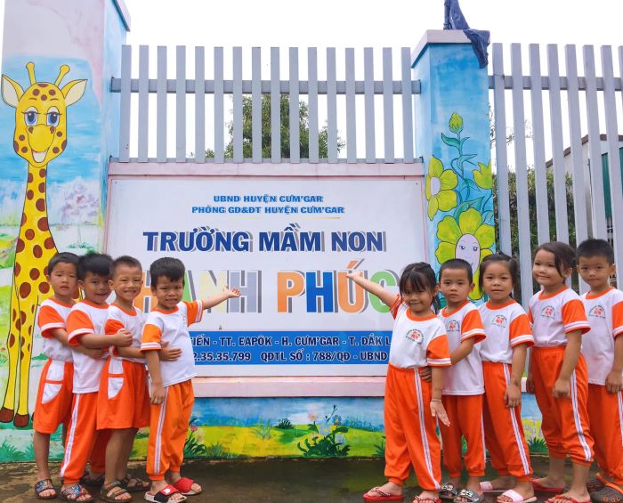Hình ảnh Trường Mầm Non Hạnh Phúc - Không gian học tập đầy màu sắc