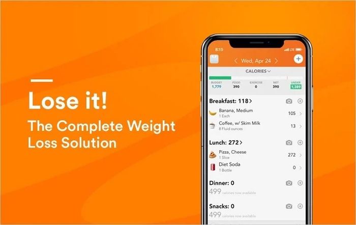 Hình ảnh của ứng dụng Calorie Counter by Lose It! - ảnh 2
