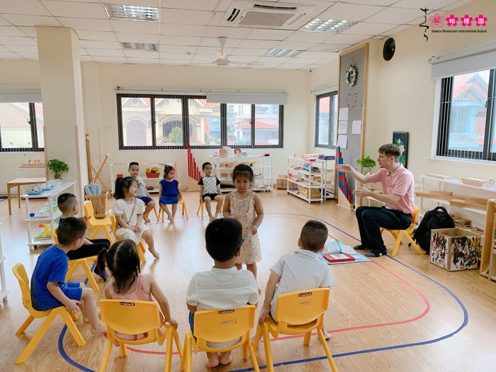 Khu vui chơi sáng tạo tại Sakura Montessori Hạ Long - Nơi những bài học cuộc sống được lồng ghép khéo léo