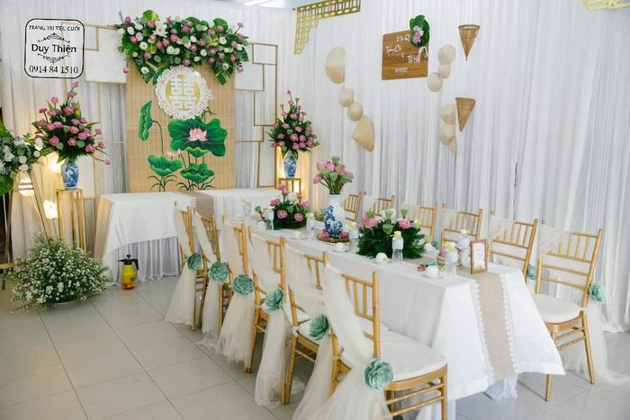 Không gian tiệc cưới tinh tế từ Duy Thiện