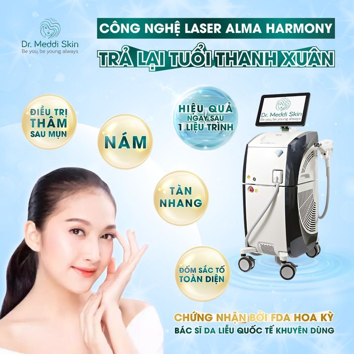 Không gian trị liệu sang trọng tại Meddi Skin