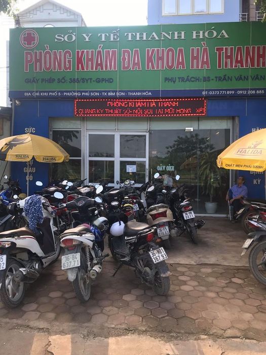 Hình ảnh không gian khám chữa bệnh hiện đại tại Phòng khám Hà Thanh