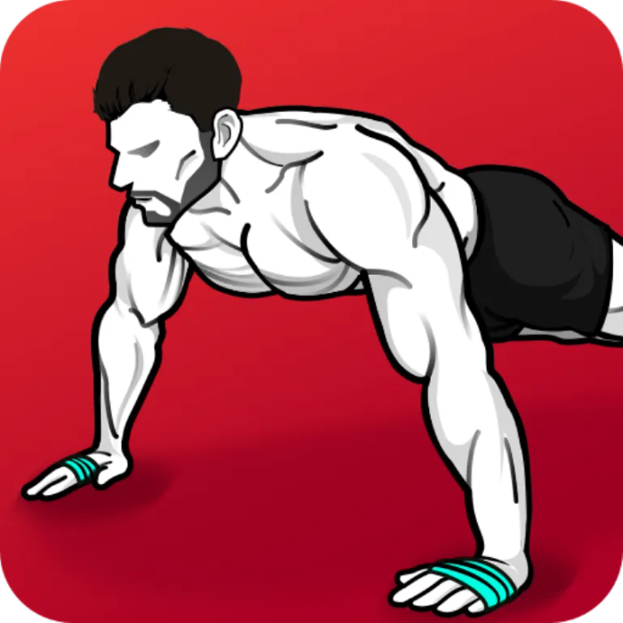 Hình ảnh kết quả tập luyện với Home Workout