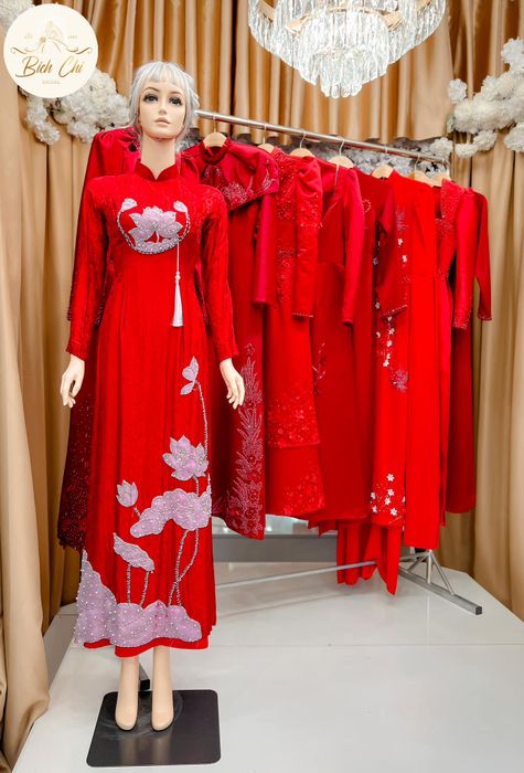 Hình ảnh Bích Chi Bridal - Bộ sưu tập áo dài cưới mới nhất