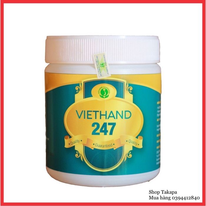 Hình ảnh thực tế Men Vi Sinh VietHan247 chính hãng