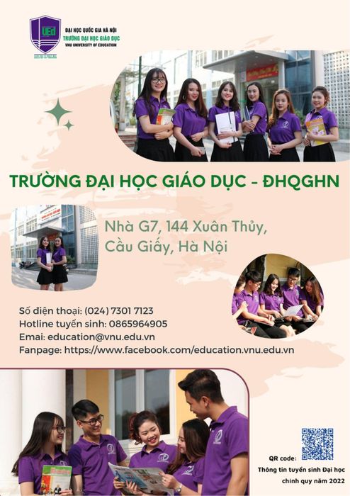 Hình ảnh giảng đường hiện đại tại Đại học Giáo dục - ĐHQGHN