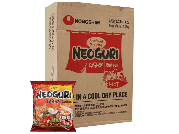 Hình ảnh mì Neoguri - Biểu tượng ẩm thực Hàn Quốc