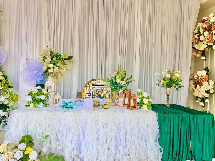 Không gian tiệc cưới ấn tượng tại Làng Việt - Ảnh 1