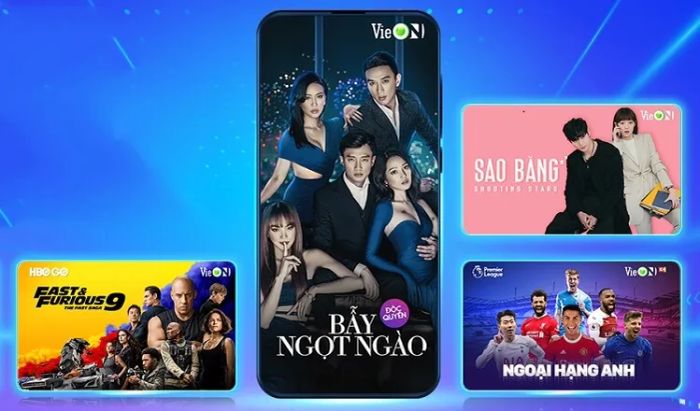 Trải nghiệm xem phim trên VieON