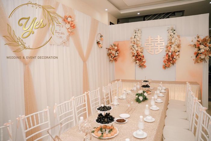 Không gian tiệc cưới sang trọng được thiết kế bởi Yes Wedding & Event Decoration - Nha Trang (Ảnh 2)