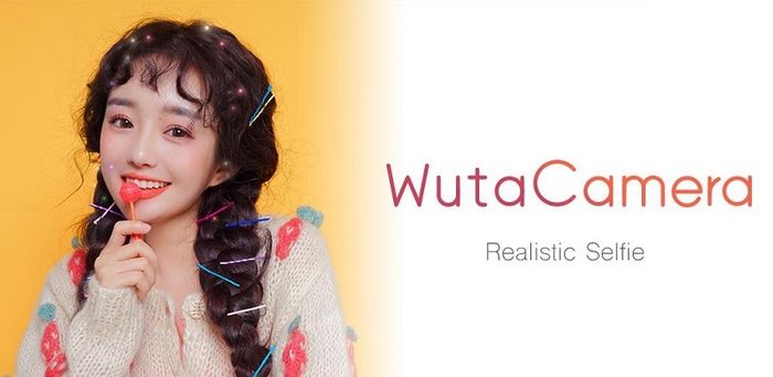 Hình ảnh minh họa tính năng làm đẹp của Wuta Camera
