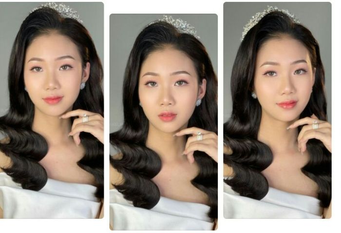 Hình ảnh trang điểm cô dâu tại Yến Wedding
