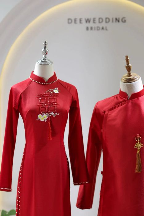 Dee Wedding - Bộ sưu tập áo dài cưới tinh xảo [Hình ảnh 1]