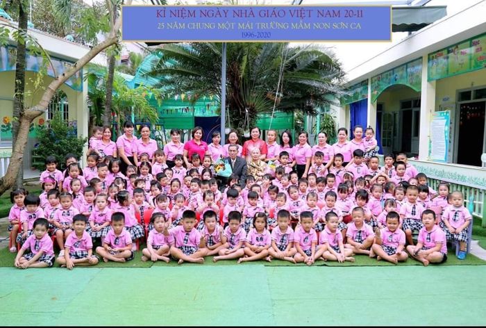 Hình ảnh không gian học tập tại Mầm non Sơn Ca