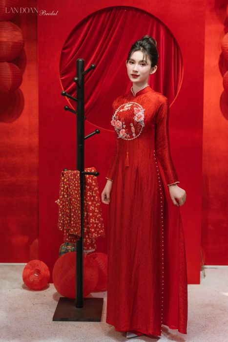 LAN DOAN Bridal - Bộ sưu tập áo dài cưới tinh tế [Hình ảnh 2]