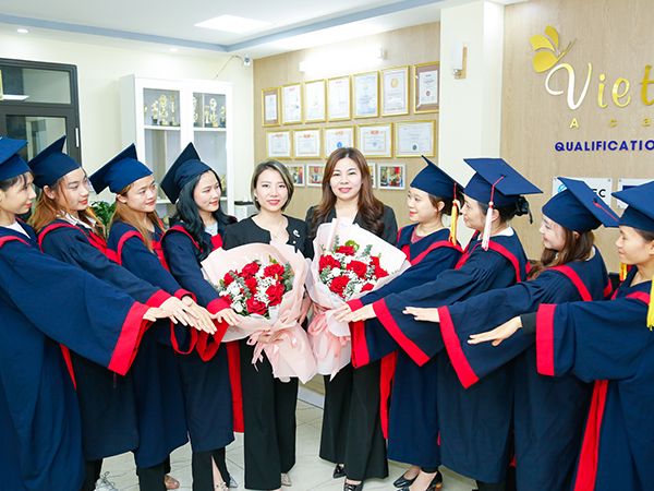 Không gian đào tạo hiện đại tại Viet Beauty Academy