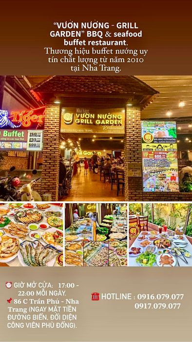 Không gian ấm cúng tại Grill Garden - BBQ Buffet restaurant