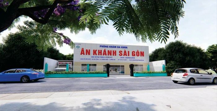 Hình ảnh cơ sở vật chất khang trang và hệ thống trang thiết bị hiện đại tại Phòng khám Ân Khánh Sài Gòn