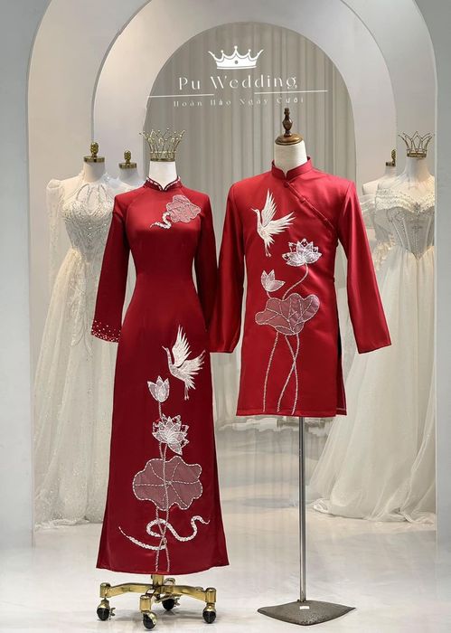 BST Áo dài cưới PU Wedding - Hình ảnh đặc sắc