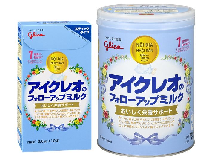 Hình ảnh chân thực Sữa Glico Icreo Follow Up Milk số 1