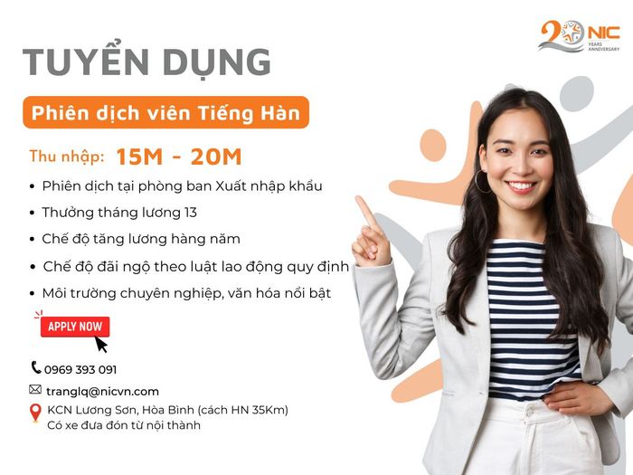 Hình ảnh đội ngũ chuyên nghiệp tại NIC Global