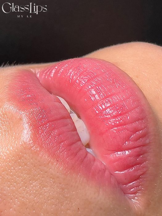 Hình ảnh kết quả phun môi thực tế tại My Lê Beauty