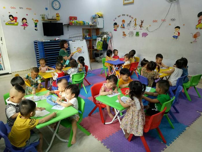[Hình ảnh] Góc học tập đầy cảm hứng cho trẻ