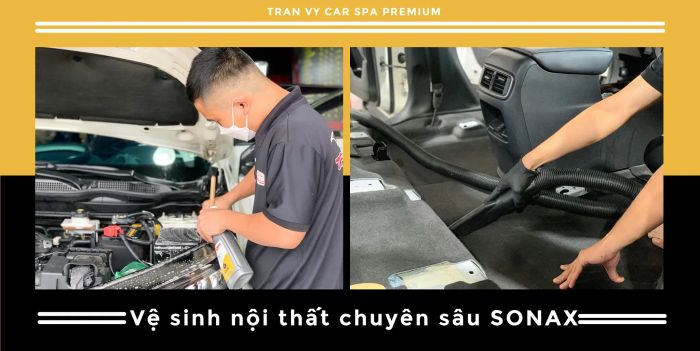 Trần Vỹ Car Spa Premium - Không gian làm việc chuyên nghiệp