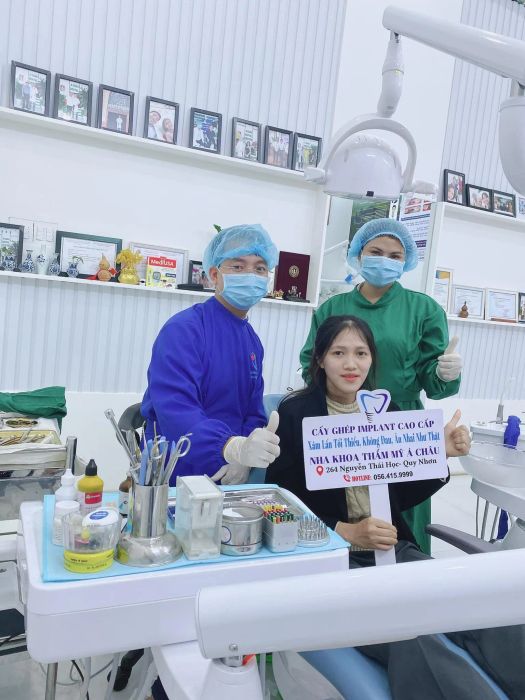 Không gian sang trọng tại Nha Khoa Thẩm Mỹ Á Châu