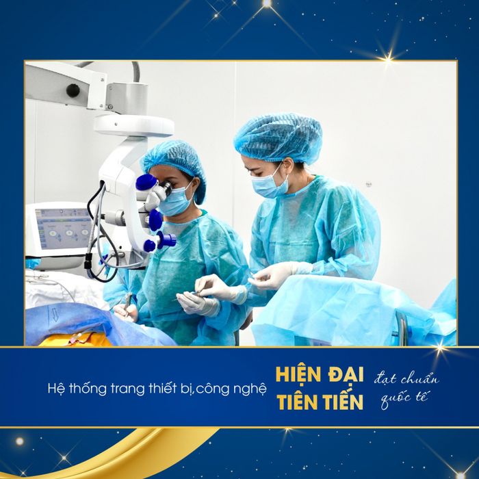Hình ảnh chuyên nghiệp về cơ sở vật chất Bệnh viện Mắt Quốc tế Việt - Nga