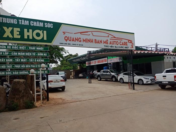 Không gian làm việc hiện đại tại Quang Minh Ban Mê Auto Care