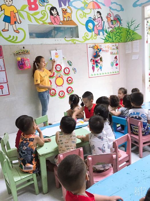 Khoảnh khắc vui chơi đáng yêu tại Mầm non Sơn Ca
