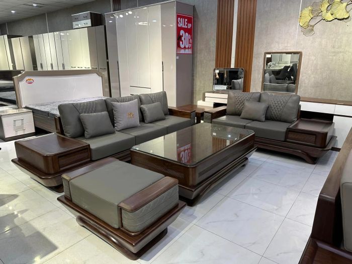 Không gian trưng bày sang trọng tại Nội Thất Sofa HD